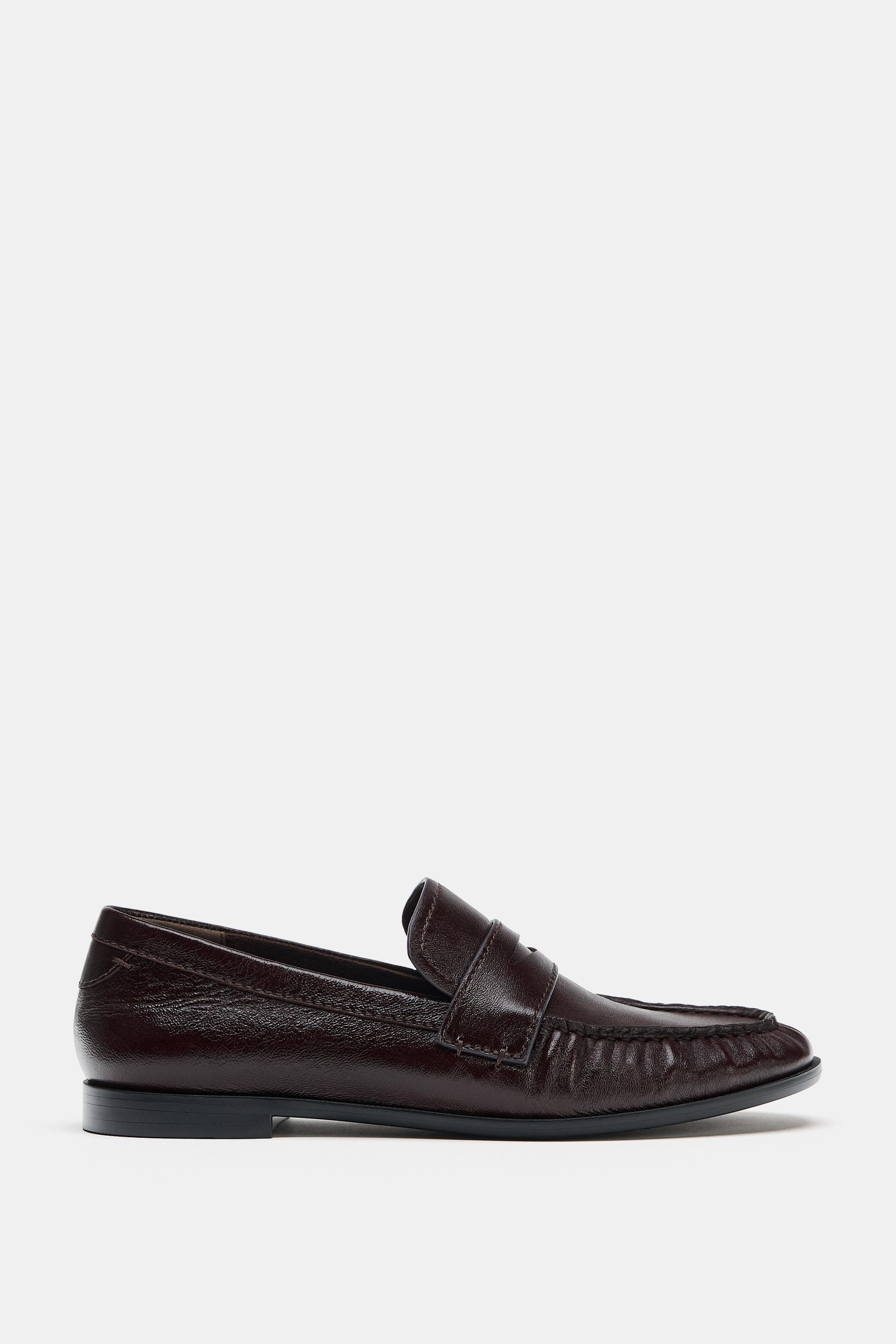 LEATHER LOAFERS